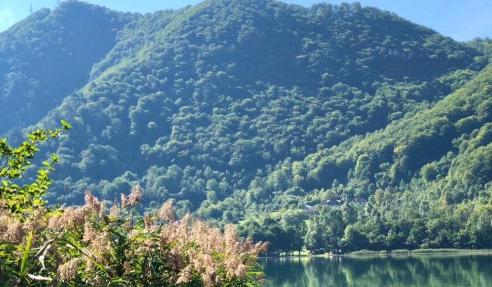 Vila Boračko jezero u ljetnjem danu