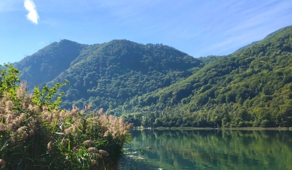 Vila Boračko jezero u ljetnjem danu